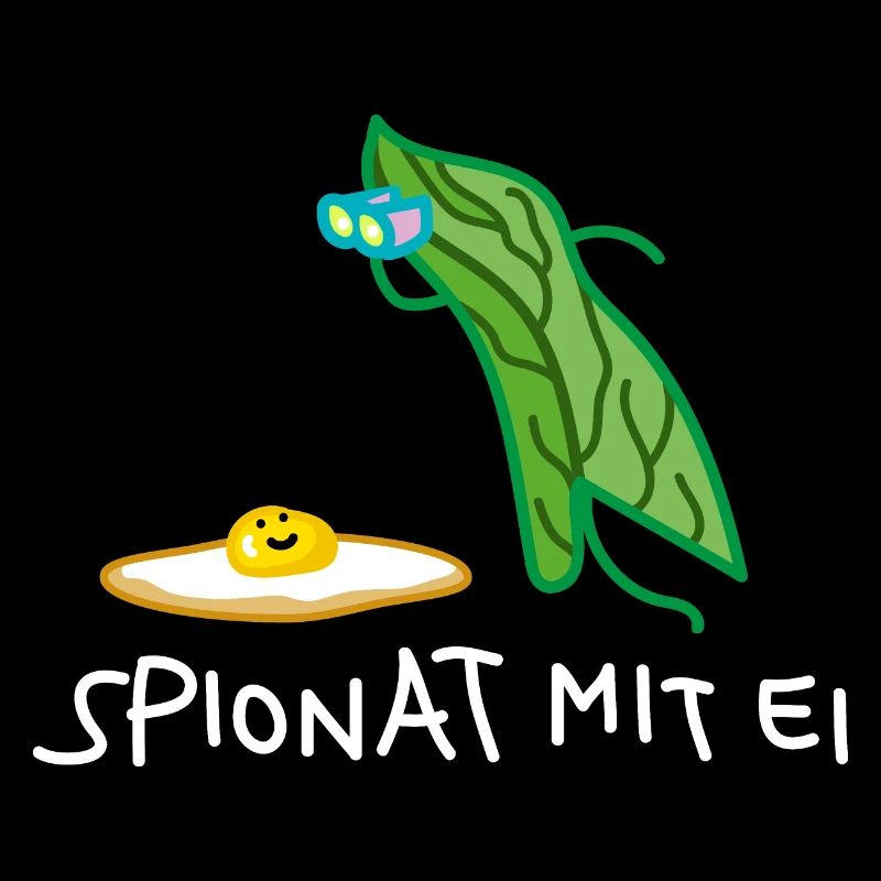 Spinat Humor mit Ei