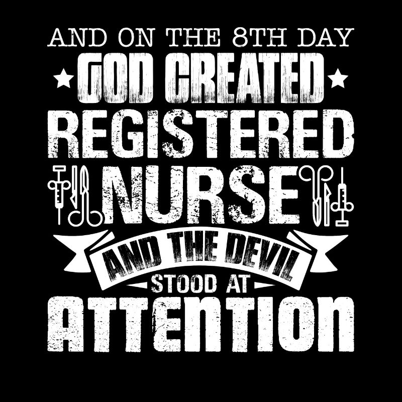Registered Nurse God Created Registered Nurse