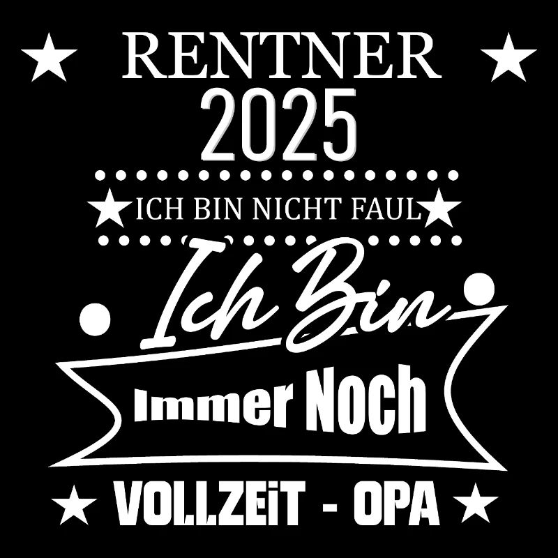 Rente Ruhestand Rentner Geschenk