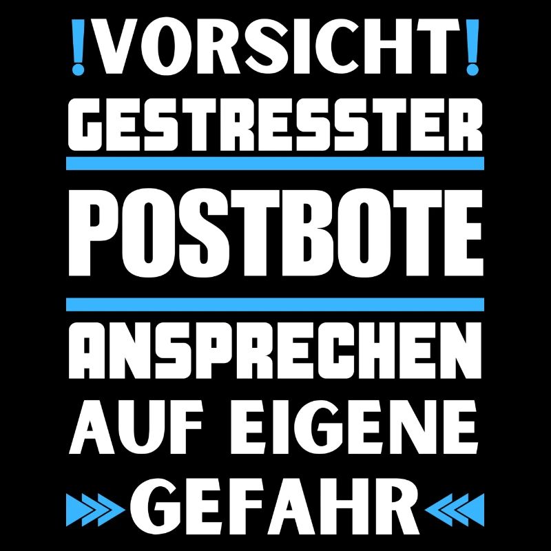 Gestresster Postbote nicht ansprechen!