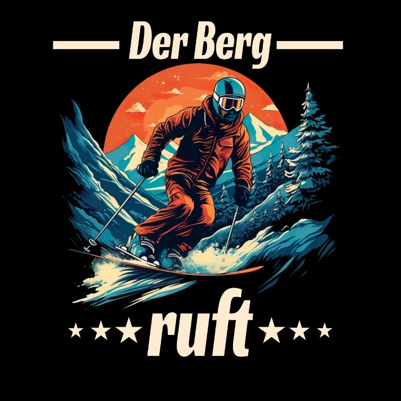 Skifahren Abseits der Piste Winterspaß