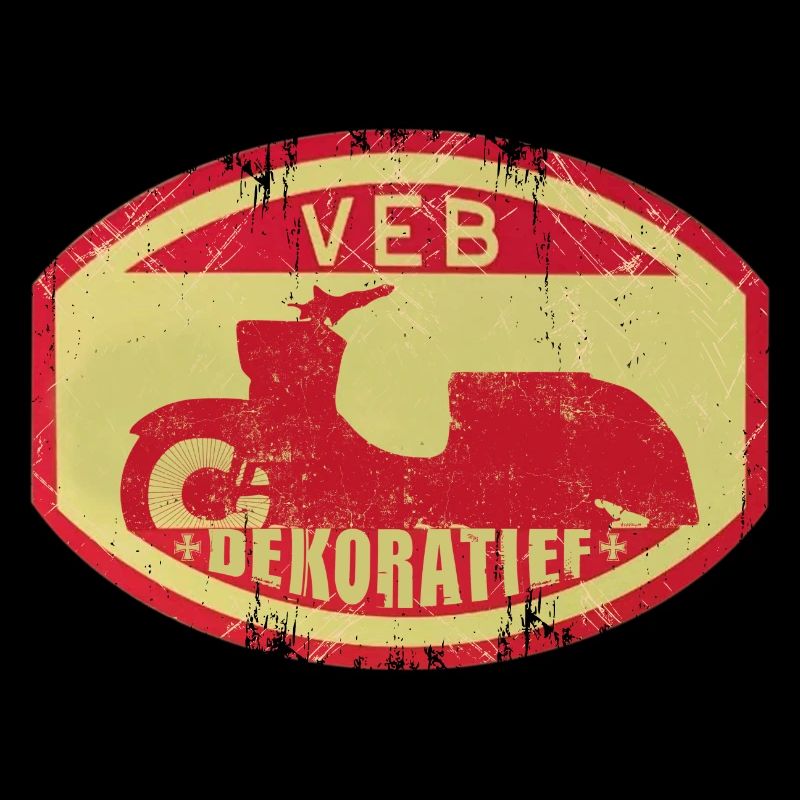Simsom Schwalbe - VEB DEKORATIEF Vintage Logo DDR