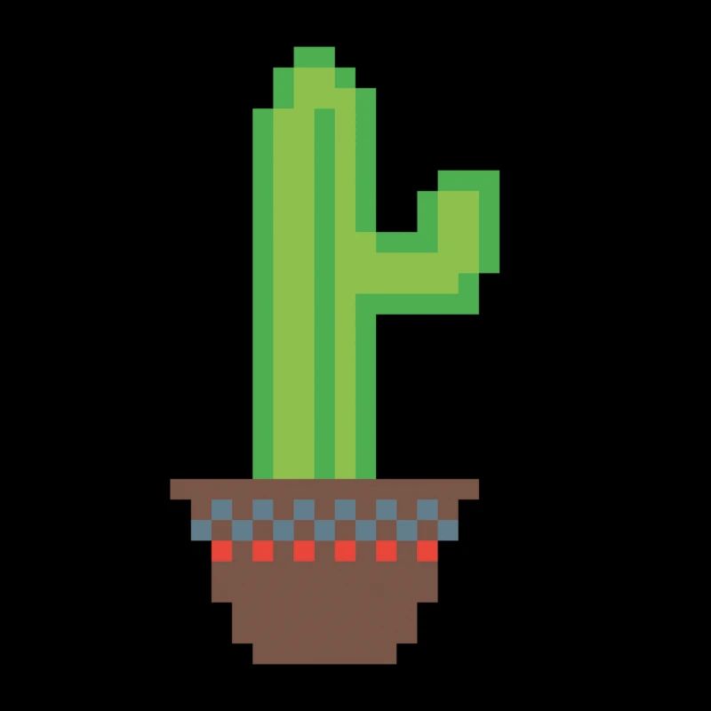 Kaktus Pixel Art