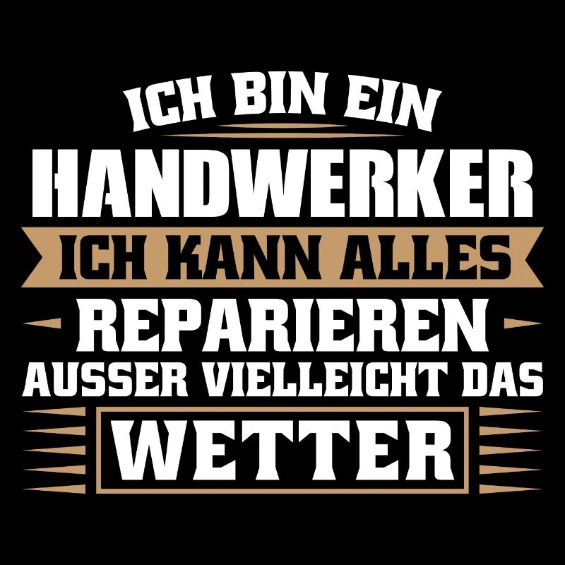 Handwerker Beruf Heimwerker Geschenk
