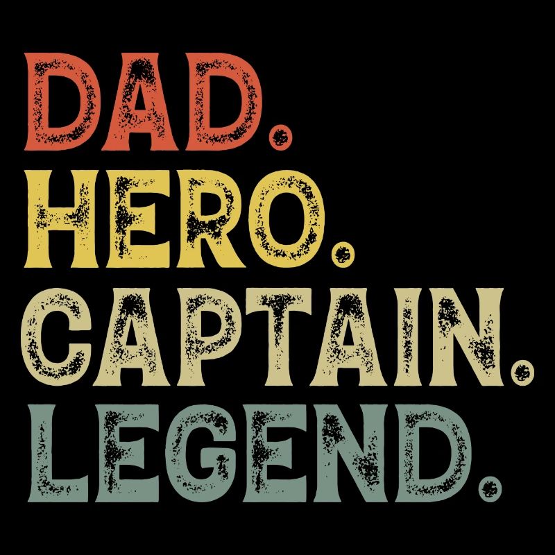 Dad captain boat