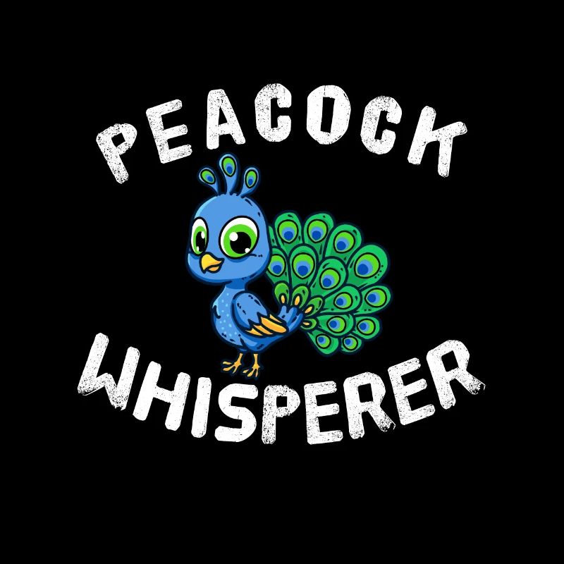 Funny Peacock Lover Peacock Whisperer