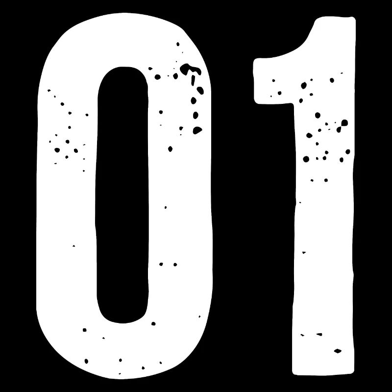 01 Numéros Blanc