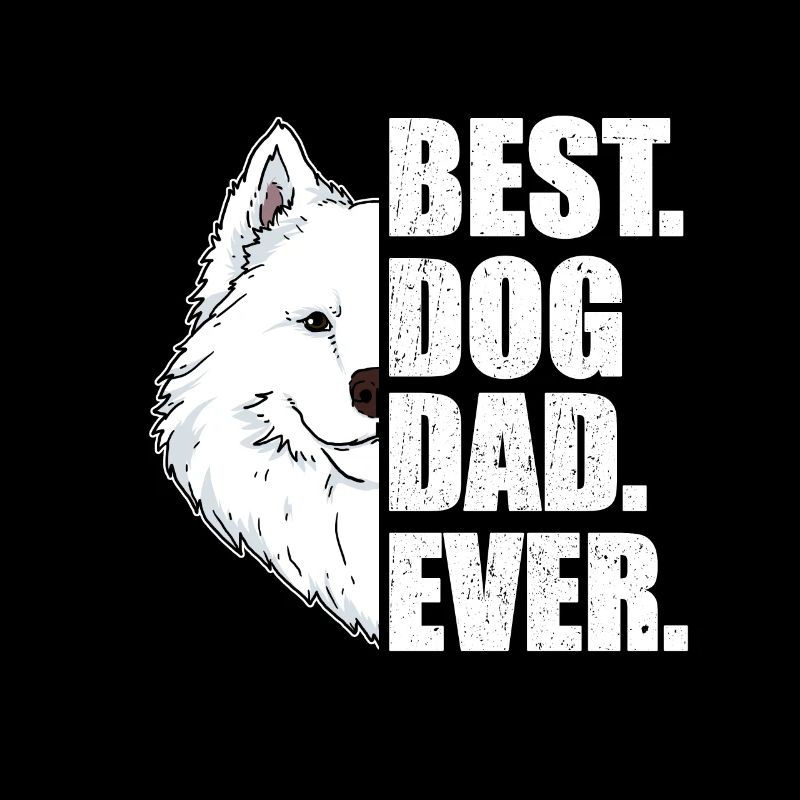 Bester Hunde Papa Samojede Hunde Geschenk