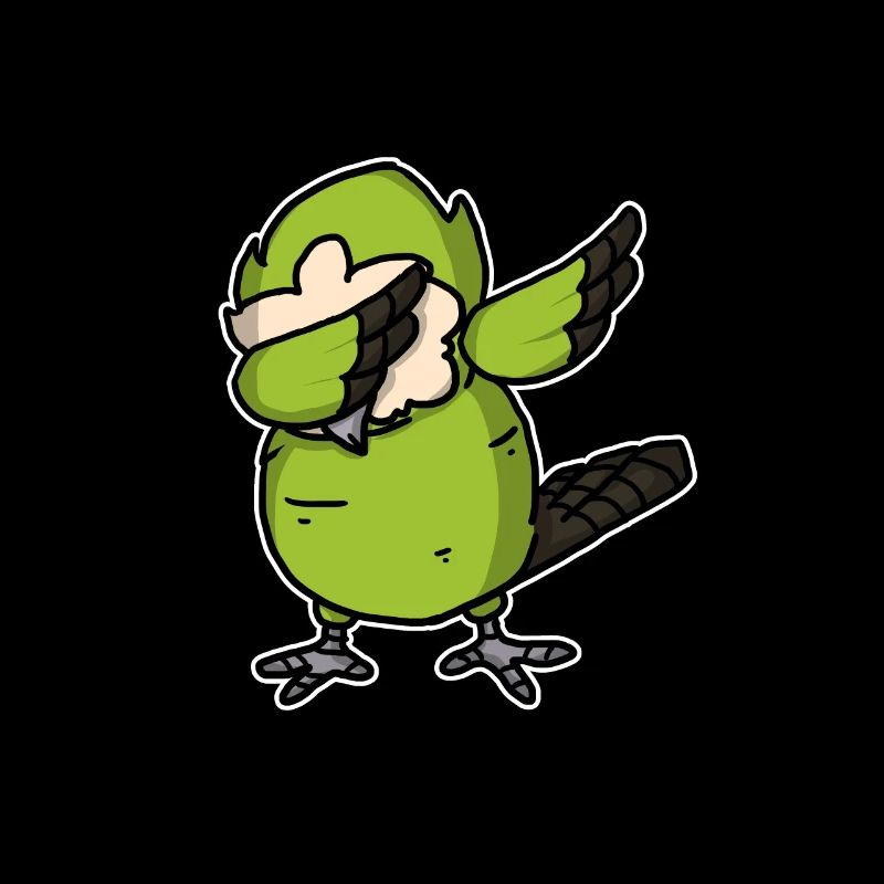 Cadeau de Dabbing Cakapo