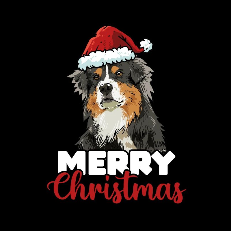 Merry Christmas Australian Shepherd cadeau chiens