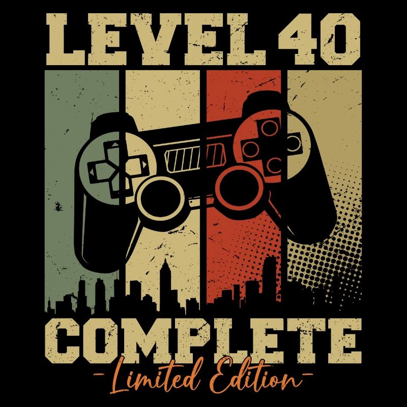 Level 40 Freigeschaltet 40 Geburtstag Geschenk