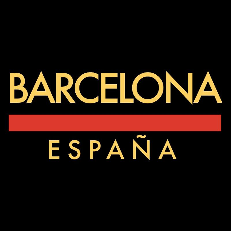 T-shirt souvenir Barcelone