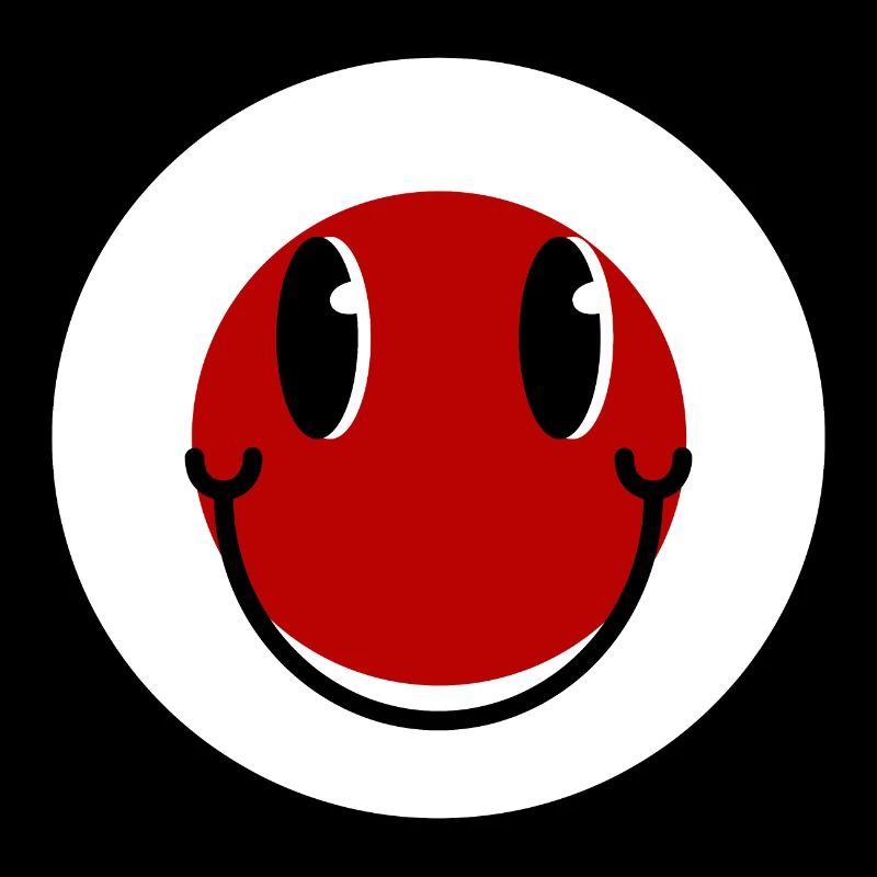 Drapeau du Japon Joyeux Nihon Drapeau japonais Sourire