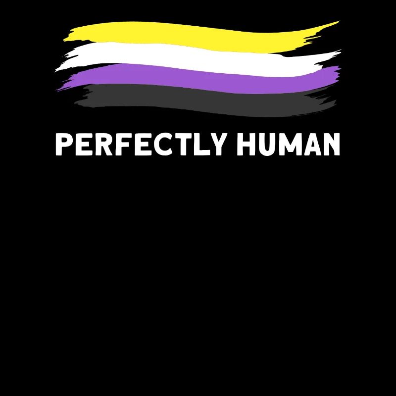 Non-binary Csd non-binary flag gift