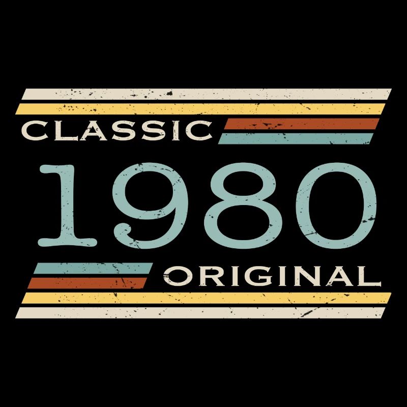 Vintage 1980, Classique, Original(e)