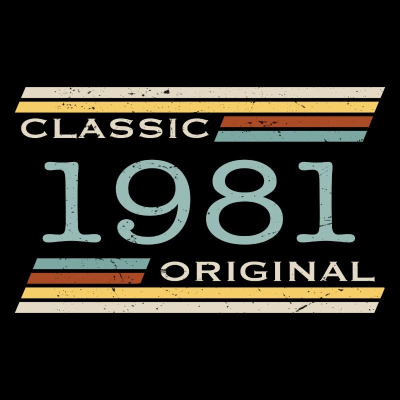 Vintage 1981, Classique, Original(e)