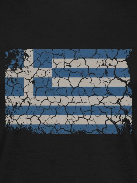 Grèce Pavillon Vintage Used Look Crète Hellas