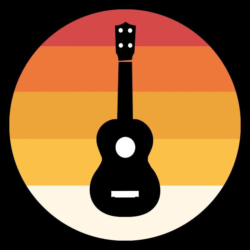 Ukelele Retro Uke -Cadeau Enthousiaste