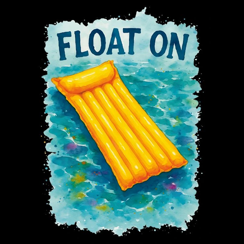 Float On Shirt | Summer water design