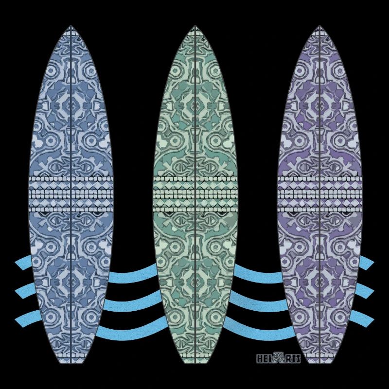 Planches de surf n ° 02 (conçues par HeiArts)