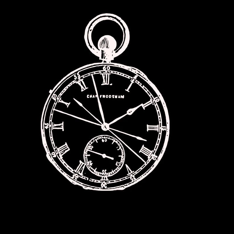 Stoppuhr schweizer Uhrwerk Geschenk Uhr