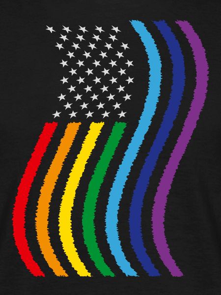 USA Rainbow Flag