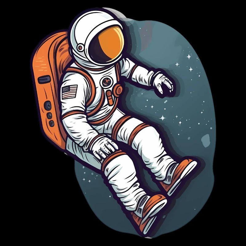 Astronaut Galaxy Space Exploration