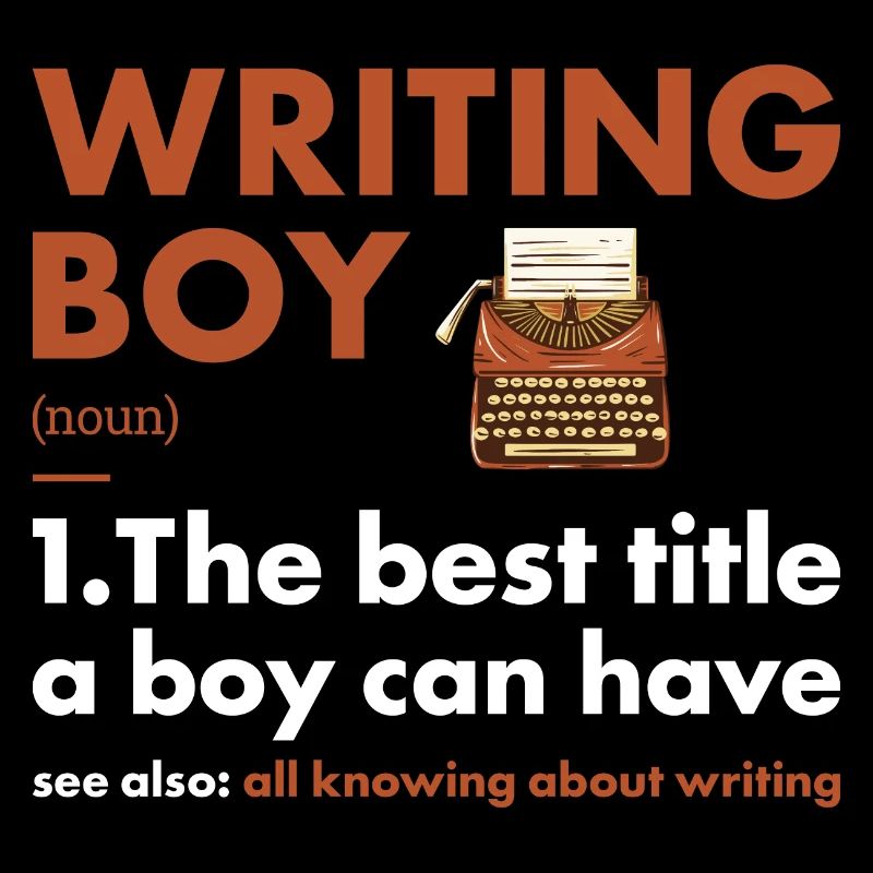 Writer Boy Definition Writing