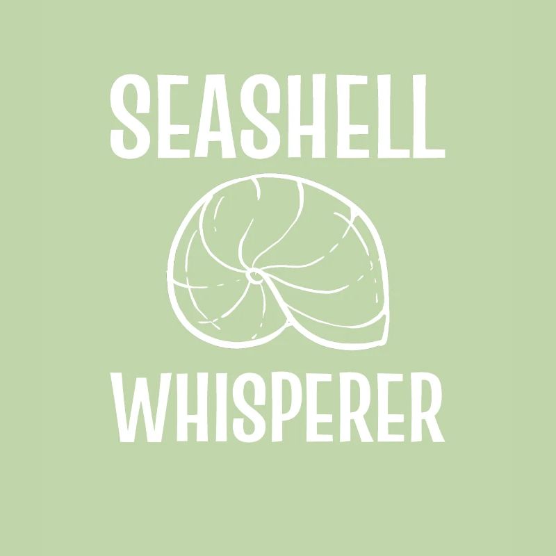 Shell whisperer. Beachcombing Shell Collecting