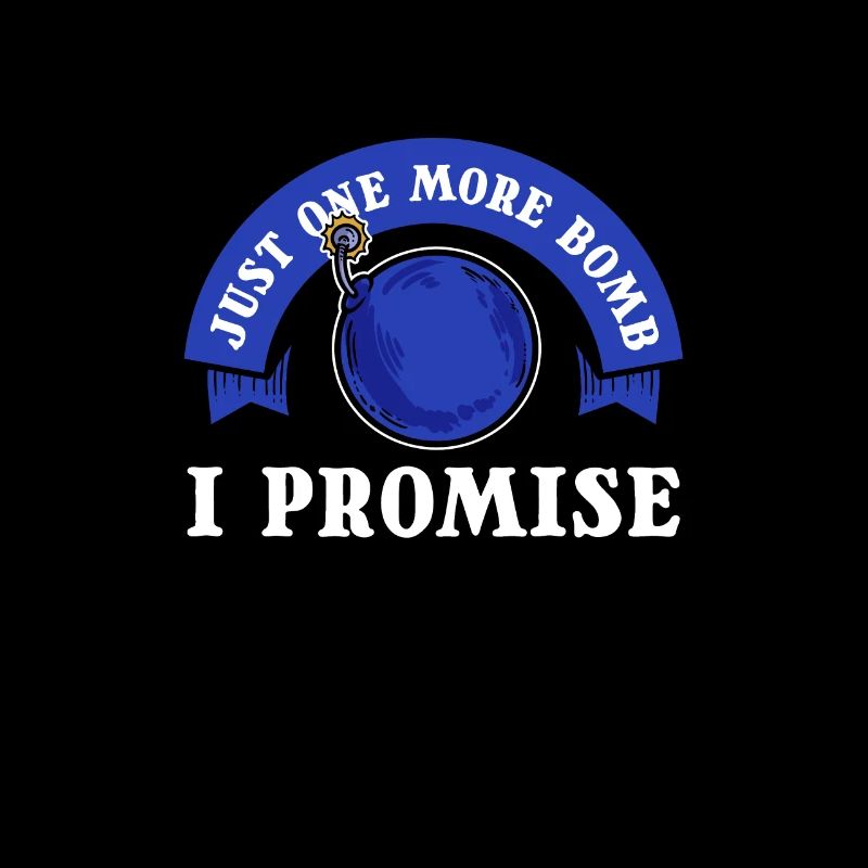 Only one more bomb, promised. policeman