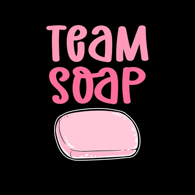 Team soap. Soap cooking, saponification.