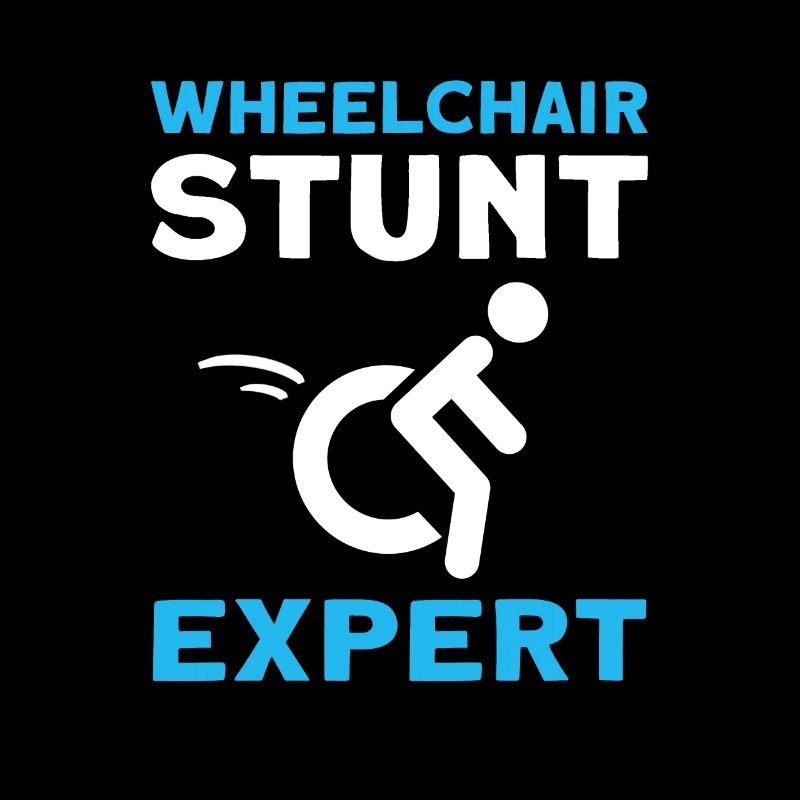 Rollstuhl-stunt-experte. Rollstuhl Handicap