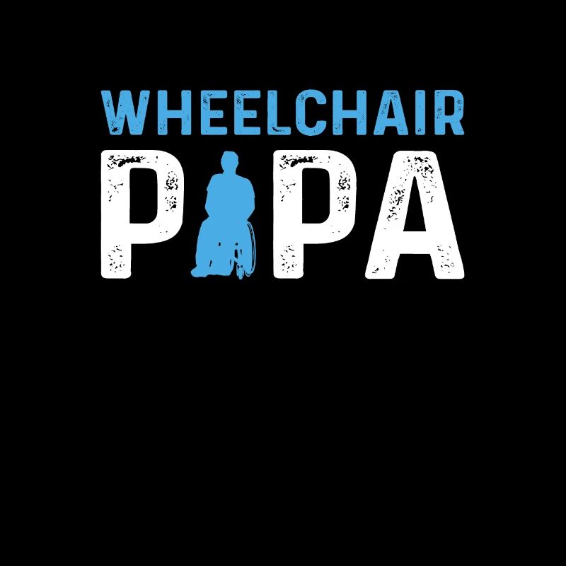 Rollstuhl-papa. Rollstuhl Papa Handicap