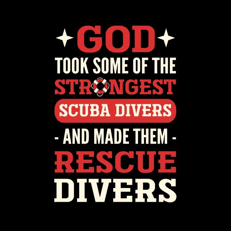 The strongest divers become rescue divers