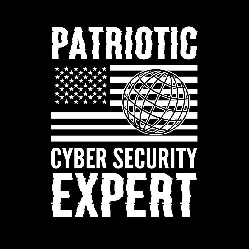 Usa White Hat Hacker. Patriotischer