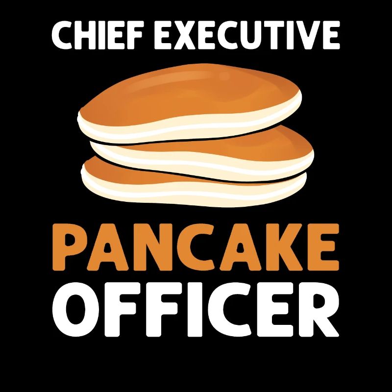 Chief Executive Pancake Officer. Waffel