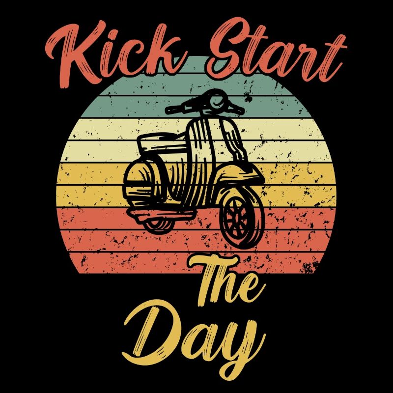 Kick Start the Day / Moped