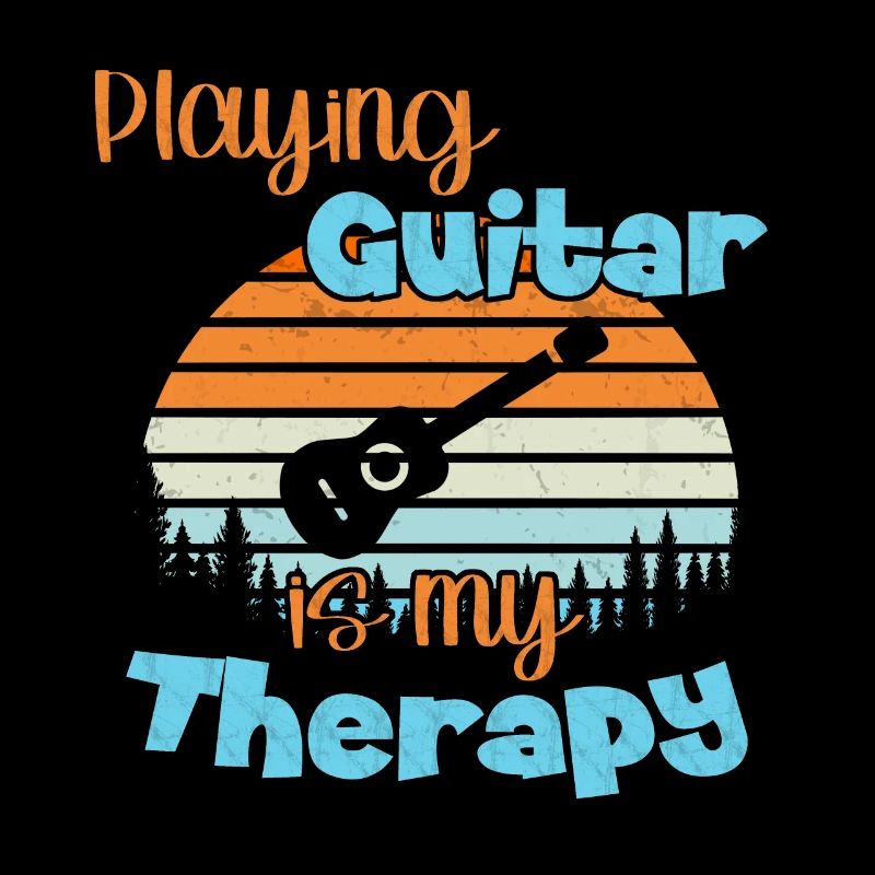 Playing Guitar is my Therapy / Gitarre