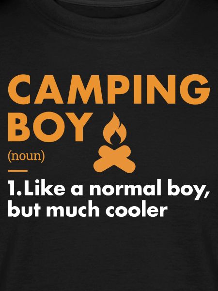 Camper Boy Definition Camping