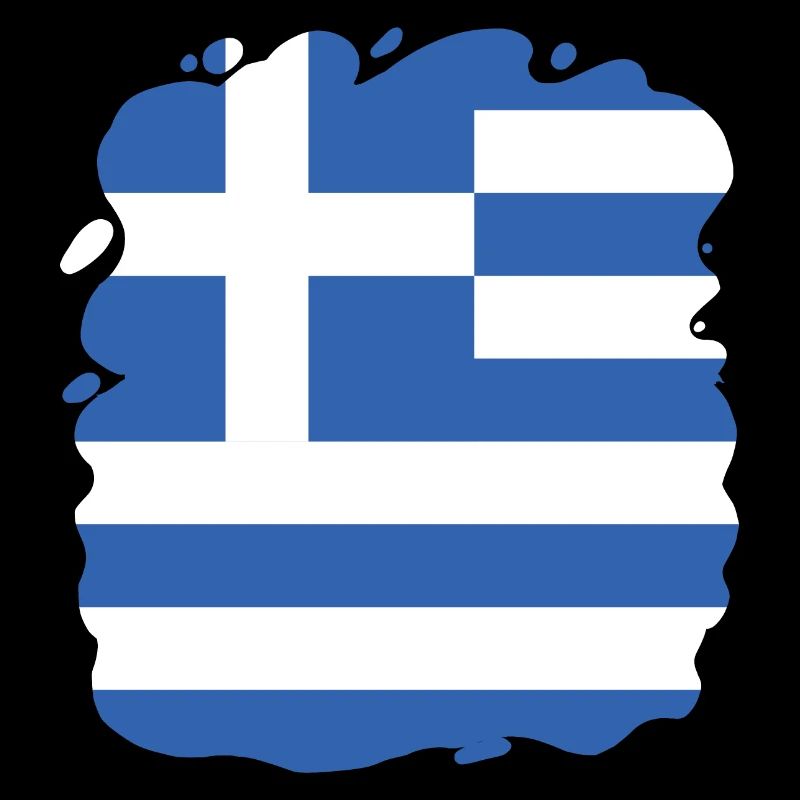 Drapeau de la Grèce Hellas Athènes Drapeau de la Grèce
