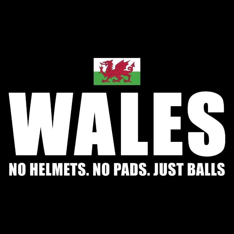 Pas de casques pas de coussinets juste des ballons Pays de Galles Rugby