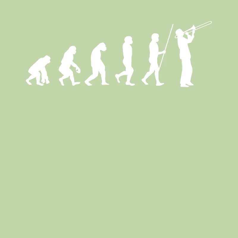 Evolution Posaune | Posaunist cooles Geschenk