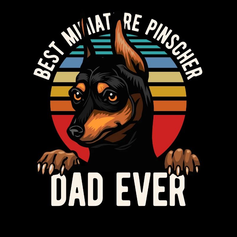 Best Miniature Pinscher Dad Ever