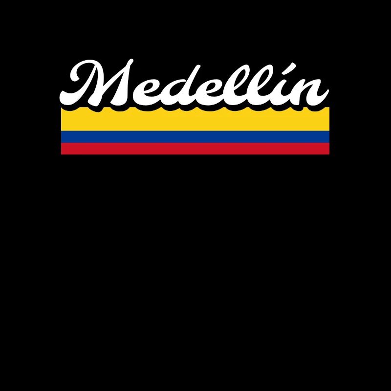 Medellin Colombie Drapeau colombien