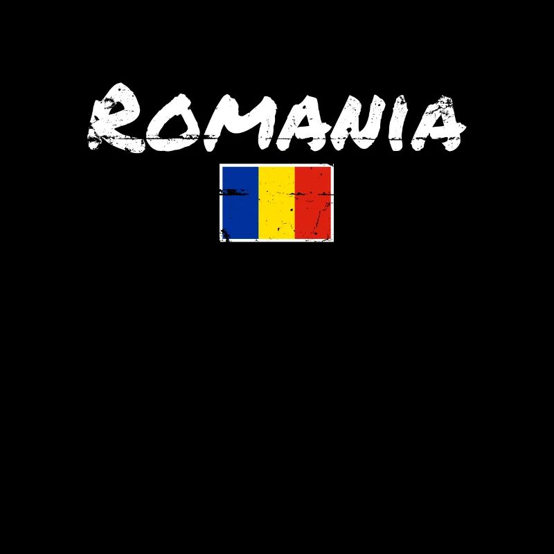 Roumanie Vintage Roumain Drapeau Roumain Roumain