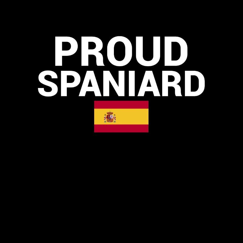 Fier Espagnol Espagne Drapeau Espagnol Espagnol