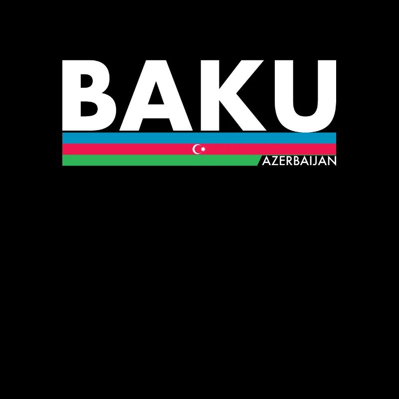 Bakou Azerbaïdjan Drapeau de l’Azerbaïdjan