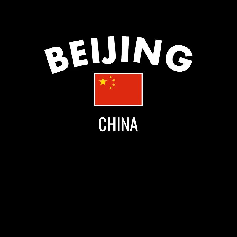Pékin Chine Drapeau chinois Chinois