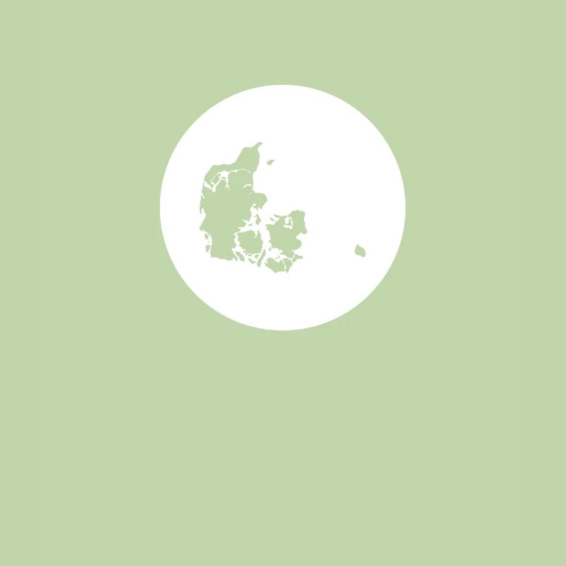 Denmark Map Danish Proud Dane