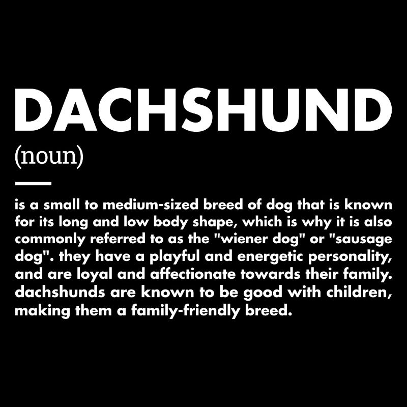 Dachshund Definition